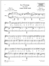 La Cloche - SAINT-SAËNS - Partition - Mélodies